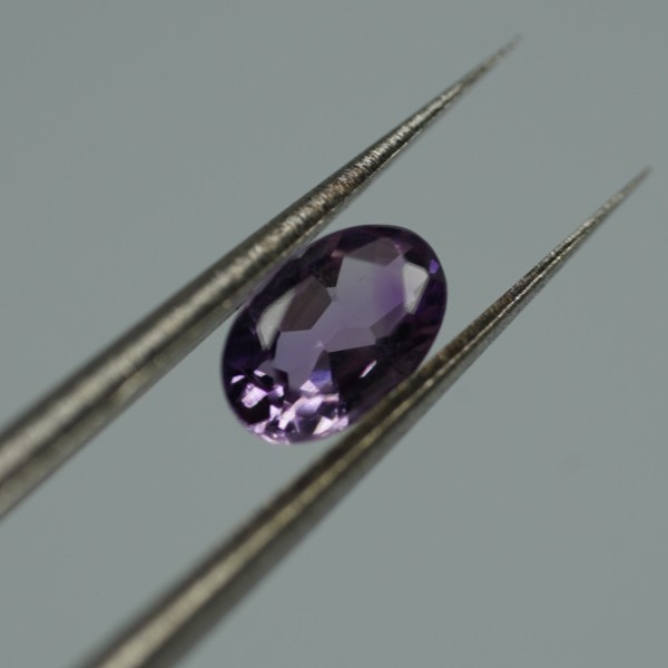 Natural Amethyst 7x5mm Oval Faceted Loose Gemstone