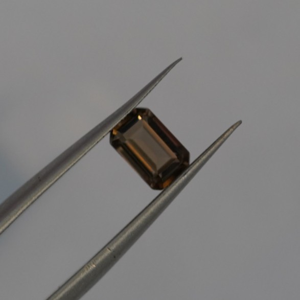 Smoky Quartz 6x4 Octagon Faceted