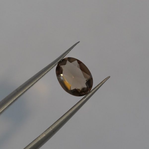 Smoky Quartz 8x6 Oval Faceted